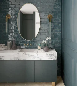 Carrelage Alma Azul - brillant 30 x 10cm ( vendu par boite de 1,14 m² )-Bestile Discount