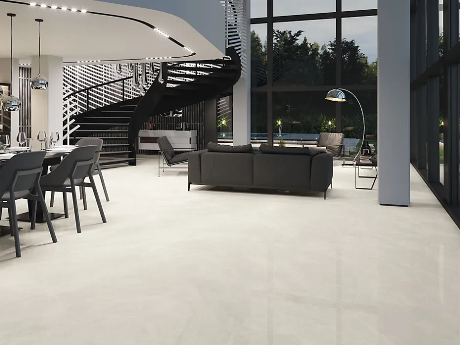 Carrelage Aspect marbre Lumos beige 60x60 cm-Tinker Sale