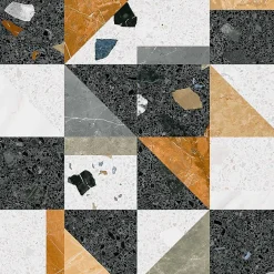 Carrelage Aspect terrazzo Straci motif granito 80x80 cm-Tinker Hot