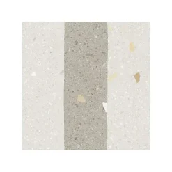 Carrelage Aspect terrazzo Aroma gris 20x20 cm-Tinker