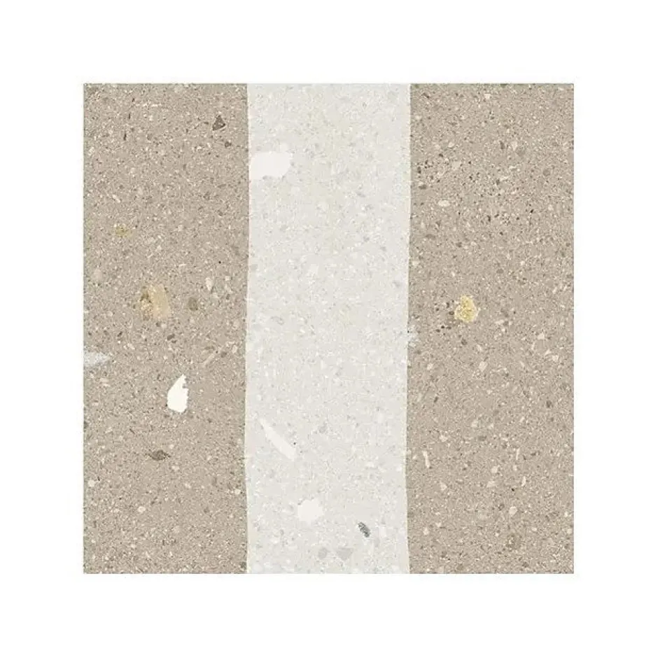 Tinker Carrelage Aspect terrazzo Aroma gris grain 20x20 cm