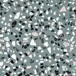 Carrelage Aspect terrazzo Dura vert 20x20 cm-Tinker Hot