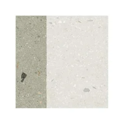 Carrelage Aspect terrazzo Aroma vert grain 20x20 cm-Tinker Online