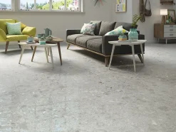 Carrelage Aspect terrazzo Berma gris rectifié 80x80 cm-Tinker Clearance