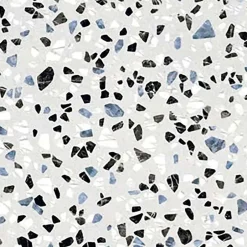Tinker Carrelage Aspect terrazzo Dura blanc 20x20 cm