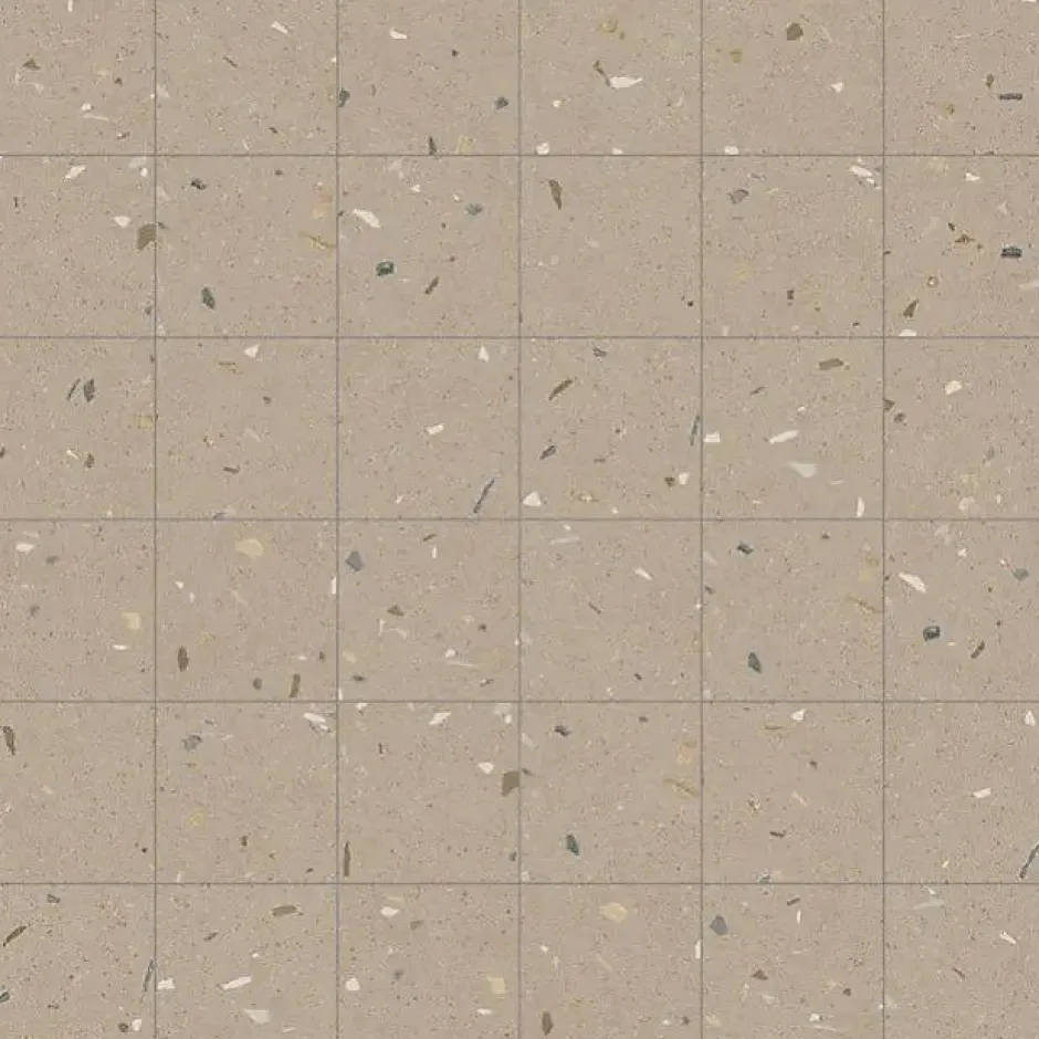 Carrelage Aspect terrazzo Aroma gris 20x20 cm-Tinker Hot