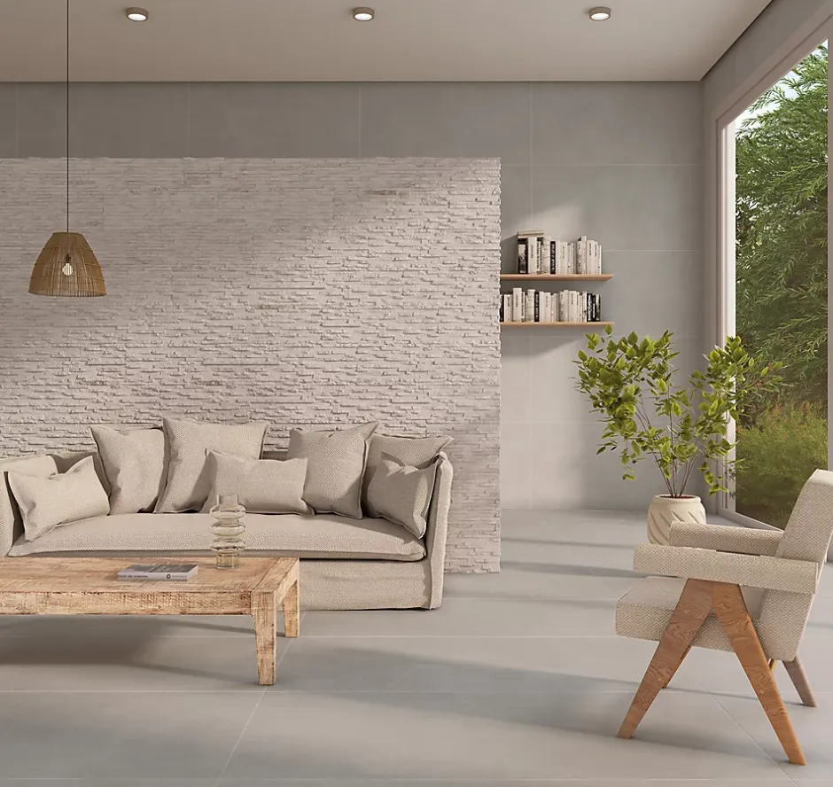 Carrelage Balbi Taupe - Mat 120 x 60cm ( vendu par boite de 1,44 m² )-Bestile Hot