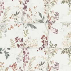 Ro'Ma Carrelage Carrelage Blanc 14,8x14,8x0,77 cm Zirel - Mur intérieur -