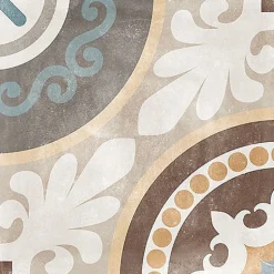 Tinker Carrelage Carreaux de ciment Cambera Fleuras motif 60x60 cm