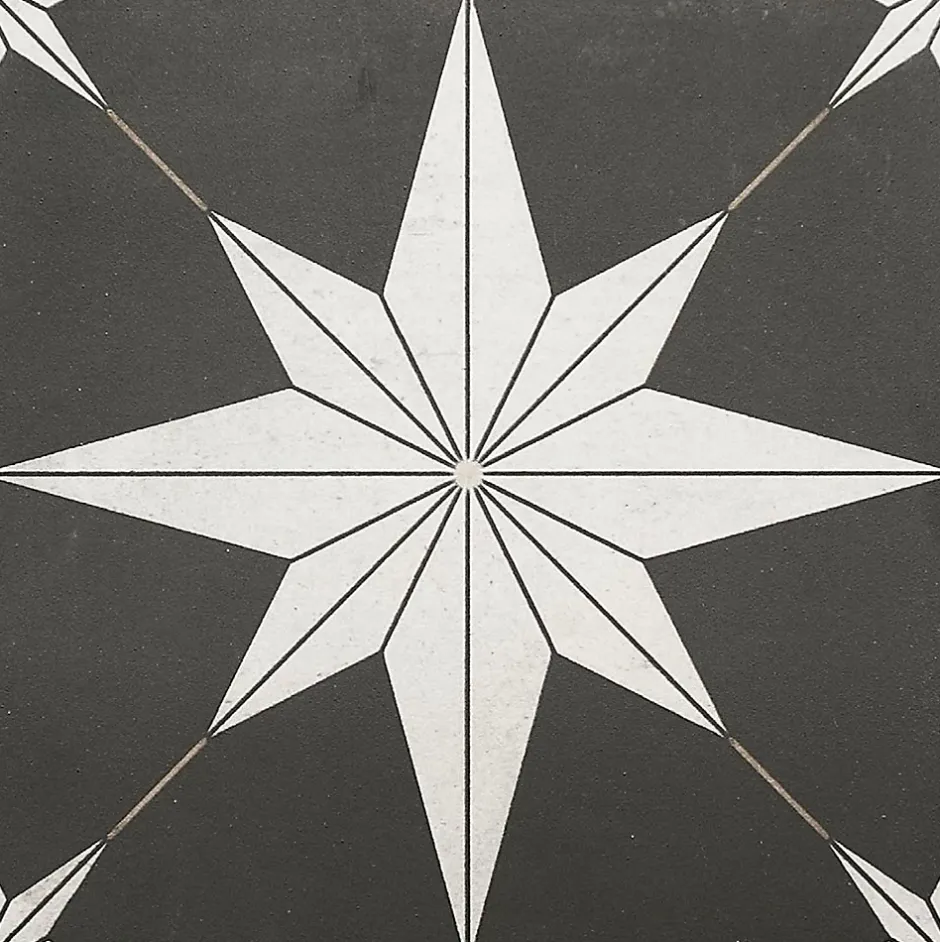 Carrelage carreaux de ciment Villa motif vida 20x20 cm-Tinker