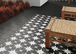 Carrelage carreaux de ciment Villa motif vida 20x20 cm-Tinker