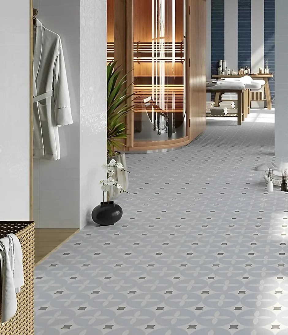 Tinker Carrelage Carreaux de ciment Barcelona motif urbano 20x20 cm