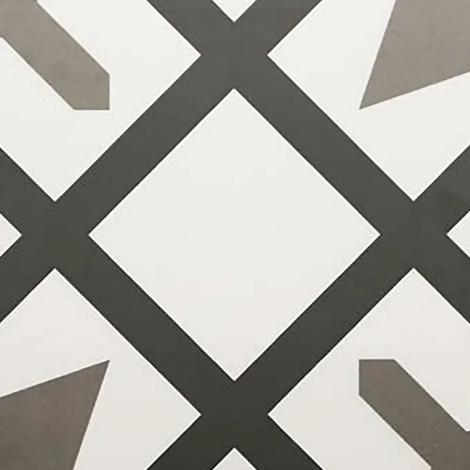 Carrelage carreaux de ciment Villa motif charmo 20x20 cm-Tinker Sale