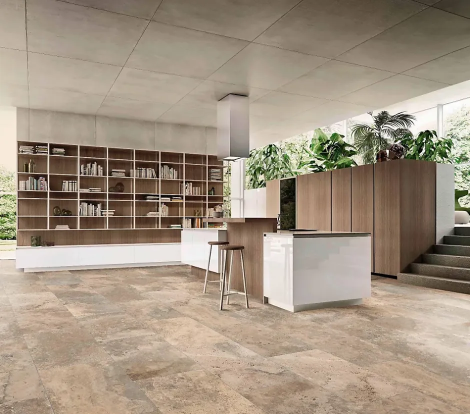 Carrelage Crosscut modular Crema - Mat 66 x 44cm ( vendu par boite de 0,87 m² )-Codicer Sale