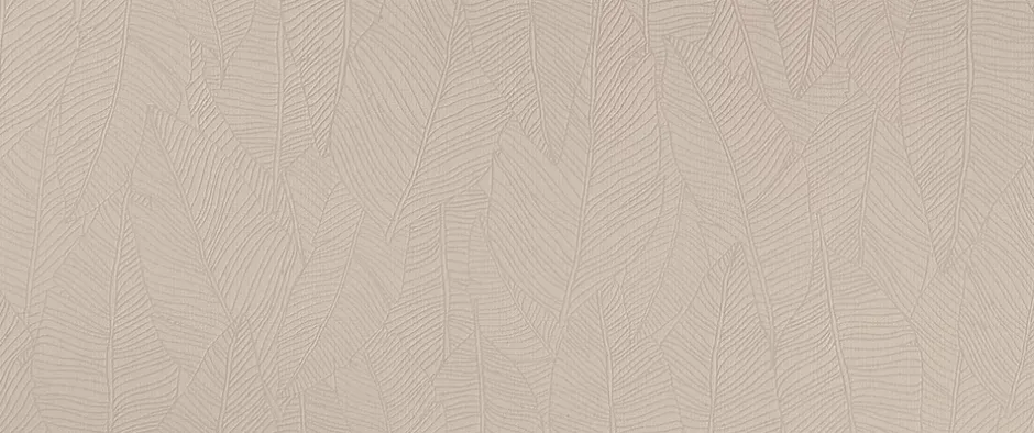 Carrelage 3D Grège Foglia 120x50x0,85 cm Mat Oresta - Mur intérieur (vendu par carton de 1,8 m²) --Ro'Ma Carrelage Clearance