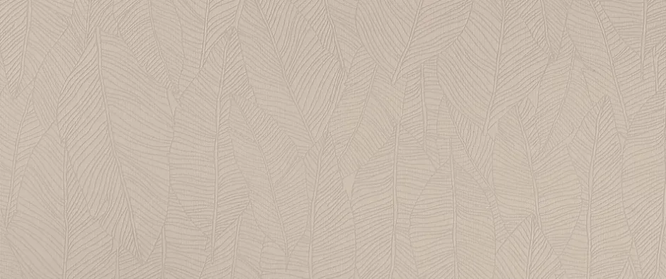 Carrelage 3D Grège Foglia 120x50x0,85 cm Mat Oresta - Mur intérieur (vendu par carton de 1,8 m²) --Ro'Ma Carrelage Clearance