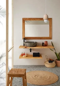 Carrelage de mosaïque (Boite de 1m²)/ Plaque mosaïque mur et sol en marbre naturel coloris gris - 30 x 30 cm-Pegane New