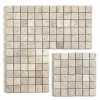 Carrelage de mosaïque (Boite de 1m²), Plaque mosaïque mur et sol en marbre naturel coloris blanc - 30 x 30 cm-Pegane Sale