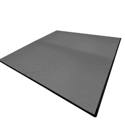 Carrelage de Sol Ventilé Pour Garage x225 Avec Bordure (Gris)-MonsterShop Hot