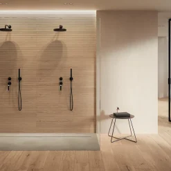 Carrelage effet Bois 3D Chêne Luce Linear 120x50x0,85 cm Mat Cedrano - Mur intérieur (vendu par carton de 1,8 m²) - RO'MA CARRELAG-Ro'Ma Carrelage Outlet