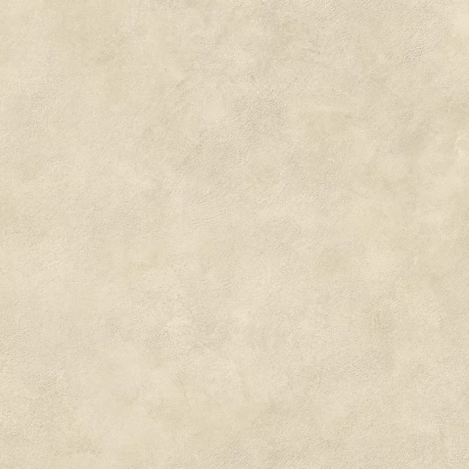 Ro'Ma Carrelage Carrelage effet Béton Beige Amande 80x80x0,9 cm Mat Stavira - Sol et mur intérieur (vendu par carton de 1,28 m²) -