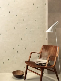 Ro'Ma Carrelage Carrelage effet Béton Beige Terre 80x40x0,85 cm Mat Vetrano - Mur intérieur (vendu par carton de 1,28 m²) -