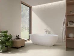 Ro'Ma Carrelage Carrelage effet Béton Beige Rosé 120x50x0,85 cm Mat Talvoro - Mur intérieur (vendu par carton de 1,8 m²) -