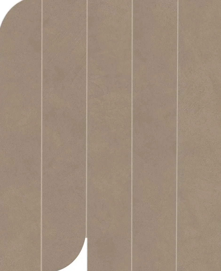 Ro'Ma Carrelage Carrelage effet Béton Brun Sable 50x40,5x0,85 cm Mat Benzaro - Mur intérieur (vendu par carton de 1,22 m²) -