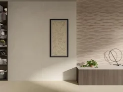 Ro'Ma Carrelage Carrelage effet Béton Brun Ombre Flow 120x50x0,85 cm Mat Talvoro - Mur intérieur (vendu par carton de 1,8 m²) -