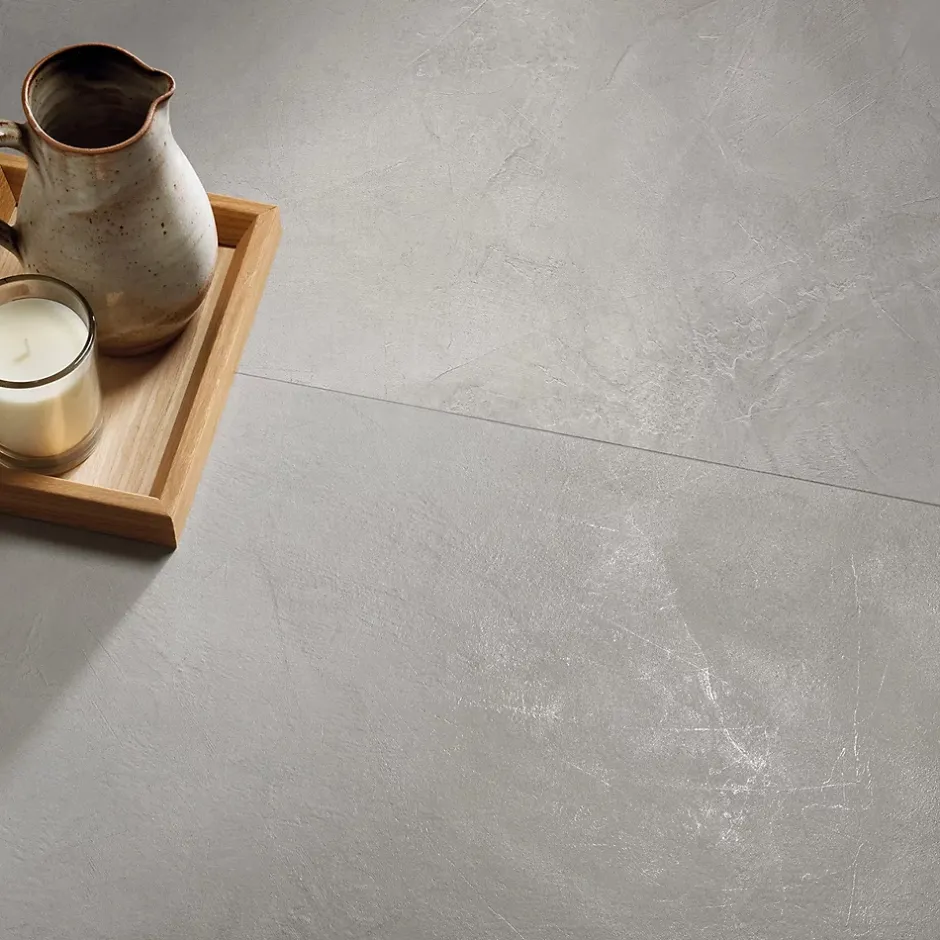 Allocarrelage Carrelage Effet Béton Ciré 30x60 Brush Terra -