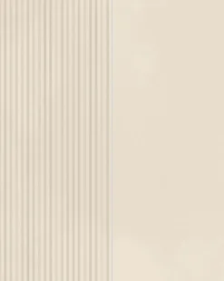 Ro'Ma Carrelage Carrelage effet Béton 3D Beige Lin Linea Mix 50x40x0,85 cm Mat Cortivo - Mur intérieur (vendu par carton de 1,2 m²) - RO'MA CARREL