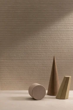 Ro'Ma Carrelage Carrelage effet Béton 3D Beige Chanvre Draw 120x50x0,85 cm Mat Talvoro - Mur intérieur (vendu par carton de 1,8 m²) - RO'MA CARREL