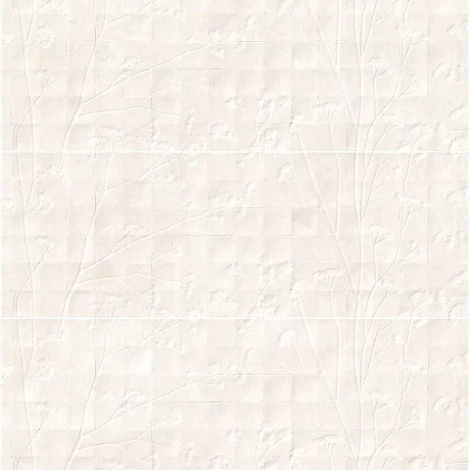 Ro'Ma Carrelage Carrelage effet Béton 3D Beige Nuage Flor 100x33,3x0,98 cm Montelis - Mur intérieur -