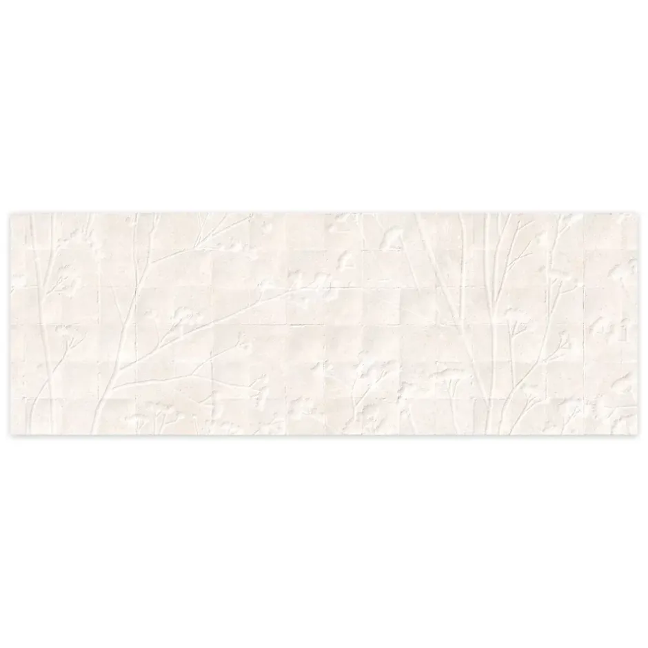Ro'Ma Carrelage Carrelage effet Béton 3D Beige Nuage Flor 100x33,3x0,98 cm Montelis - Mur intérieur -