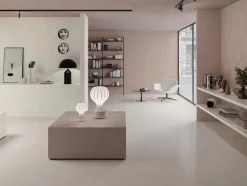 Carrelage effet Béton 3D Taupe Rosé Linea Mix 50x40x0,85 cm Mat Cortivo - Mur intérieur (vendu par carton de 1,2 m²) - RO'MA CARRE-Ro'Ma Carrelage Best