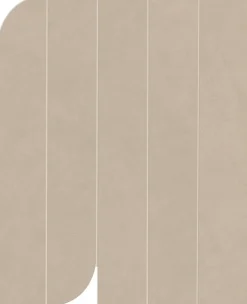 Ro'Ma Carrelage Carrelage effet Béton Grège 50x40,5x0,85 cm Mat Benzaro - Mur intérieur (vendu par carton de 1,22 m²) -