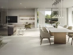 Carrelage effet Béton Gris Brume 278x120x0,6 cm Mat Montera - Mur intérieur (vendu par carton de 3,336 m²) --Ro'Ma Carrelage Online