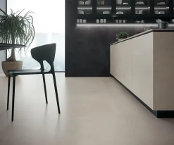 Carrelage effet Béton Gris Luce 278x120x0,6 cm Mat Gravino - Mur intérieur (vendu par carton de 3,336 m²) --Ro'Ma Carrelage Best