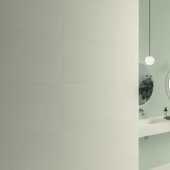 Carrelage effet Béton Vert Tilleul 120x50x0,85 cm Mat Cortivo - Mur intérieur (vendu par carton de 1,8 m²) --Ro'Ma Carrelage Online