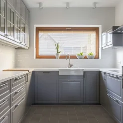 Carrelage effet Carreau ciment Taupe 20x20x1,1 cm Cemira - Sol et mur intérieur (vendu au m²) --Ro'Ma Carrelage Online