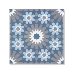 Ro'Ma Carrelage Carrelage effet Carreau ciment Avia 20x20x1,1 cm Cemira - Sol et mur intérieur (vendu au m²) -