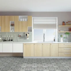 Ro'Ma Carrelage Carrelage effet Carreau ciment Navas 20x20x1,1 cm Cemira - Sol et mur intérieur (vendu au m²) -