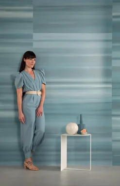 Carrelage effet Enduit Fusion 120x50x0,85 cm Mat Calviro - Mur intérieur (vendu par carton de 1,8 m²) --Ro'Ma Carrelage Outlet