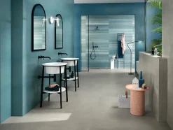 Carrelage effet Enduit Fusion 120x50x0,85 cm Mat Calviro - Mur intérieur (vendu par carton de 1,8 m²) --Ro'Ma Carrelage Outlet