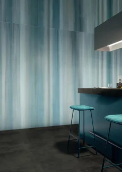 Carrelage effet Enduit Gradient Fusion 278x120x0,6 cm Mat Calviro - Mur intérieur (vendu par carton de 3,336 m²) --Ro'Ma Carrelage Outlet