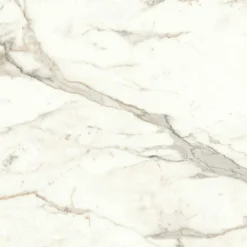 Ro'Ma Carrelage Carrelage effet Marbre Blanc Calacatta Prima 60x60x0,9 cm Brillant Faventa - Sol et mur intérieur (vendu par carton de 1,08 m²) -