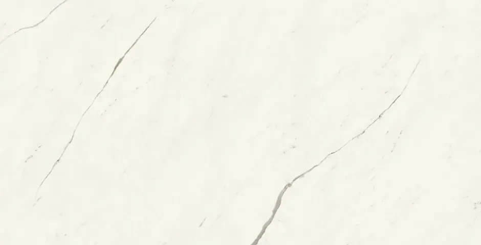 Ro'Ma Carrelage Carrelage effet Marbre Blanc Calacatta Alba 240x120x0,9 cm Brillant Montira - Mur intérieur (vendu par carton de 2,88 m²) - RO'MA