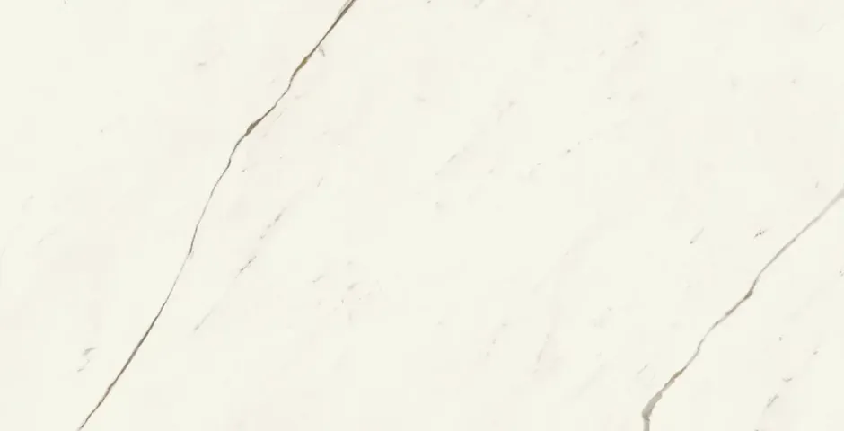 Carrelage effet Marbre Blanc Calacatta Alba 150x75x0,9 cm Brillant Montira - Sol et mur intérieur (vendu par carton de 2,25 m²) --Ro'Ma Carrelage Outlet