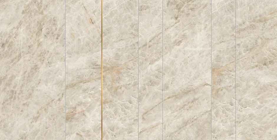 Carrelage effet Marbre Blanc Impérial Ridge 118,2x59,5x0,9 cm Velours Sorvella - Mur intérieur (vendu par carton de 0,70329 m²) --Ro'Ma Carrelage Hot