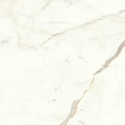 Ro'Ma Carrelage Carrelage effet Marbre Blanc Calacatta Prima 60x60x0,9 cm Silk Faventa - Sol et mur intérieur (vendu par carton de 1,08 m²) - RO'M